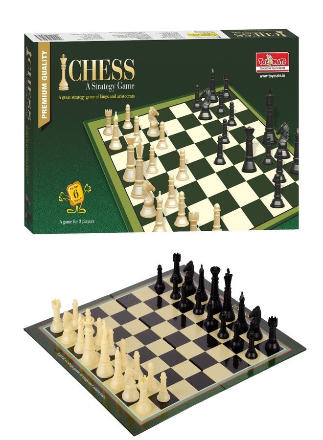 Toymate Premium Chess Set for Kids & Adults | Classic Strategy Board Game with Durable Plastic Pieces & Folding Board | Educational Game for 2 Players | Perfect for Home, School & Travel (Age 6+) - Image 1